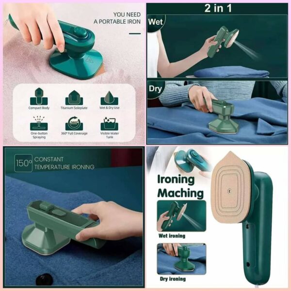 Mini Portable Travel Iron Machine- Kini